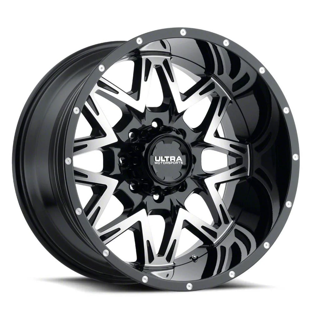 Ultra Wheels Carnivore Gloss Black 8-Lug Wheel; 20x9; 18mm Offset (11-16 F-250 Super Duty)