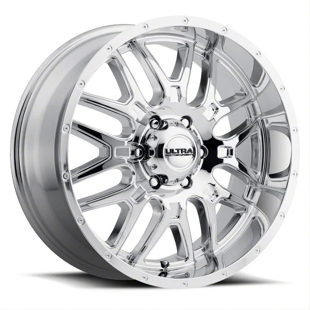 Ultra Wheels Hunter Chrome 8-Lug Wheel; 20x9; 18mm Offset (11-16 F-250 Super Duty)