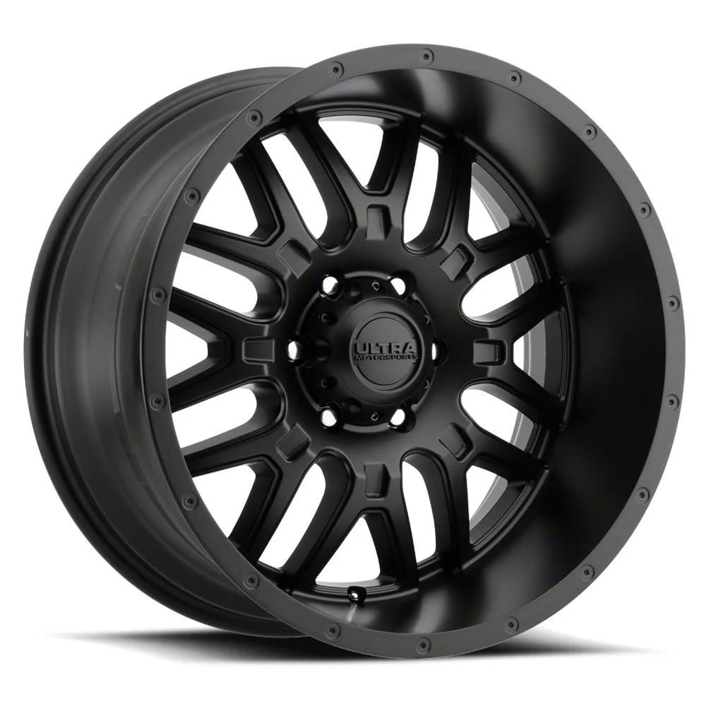 Ultra Wheels Hunter Satin Black 8-Lug Wheel; 20x10; -25mm Offset (11-16 F-250 Super Duty)
