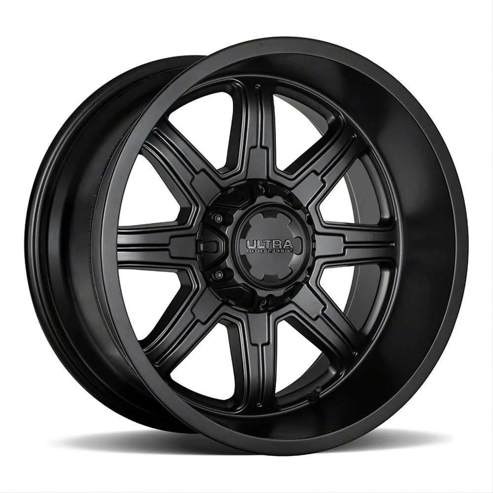 Ultra Wheels Menace Satin Black 8-Lug Wheel; 20x10; -25mm Offset (11-16 F-250 Super Duty)