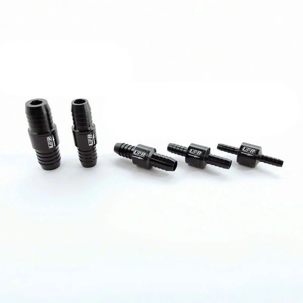 Billet Check Valve; 14mm-1/2-Inch; BlackBlack