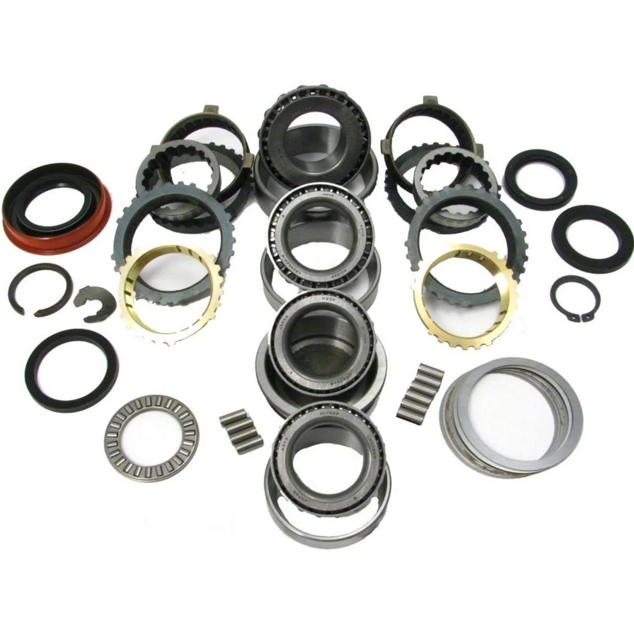 USA Standard Gear Bearing Kit with Synchros for TR6060 Manual Transmission (10-14 Camaro)