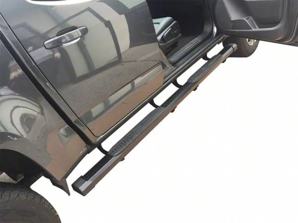 CB1 Style Running Boards; Black (15-22 Colorado Crew Cab)