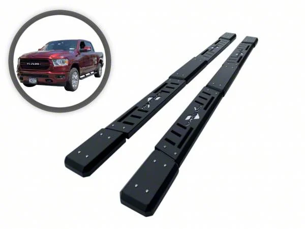 Optimus Side Step Bars; Black (15-22 Colorado Crew Cab)