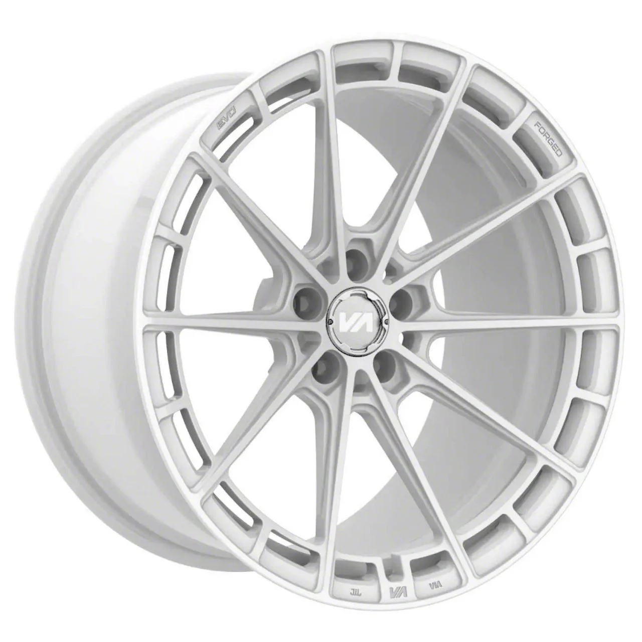 Variant Wheels Aure Gloss White Wheel; 20x9; 38mm Offset (21-26 Mustang Mach-E)
