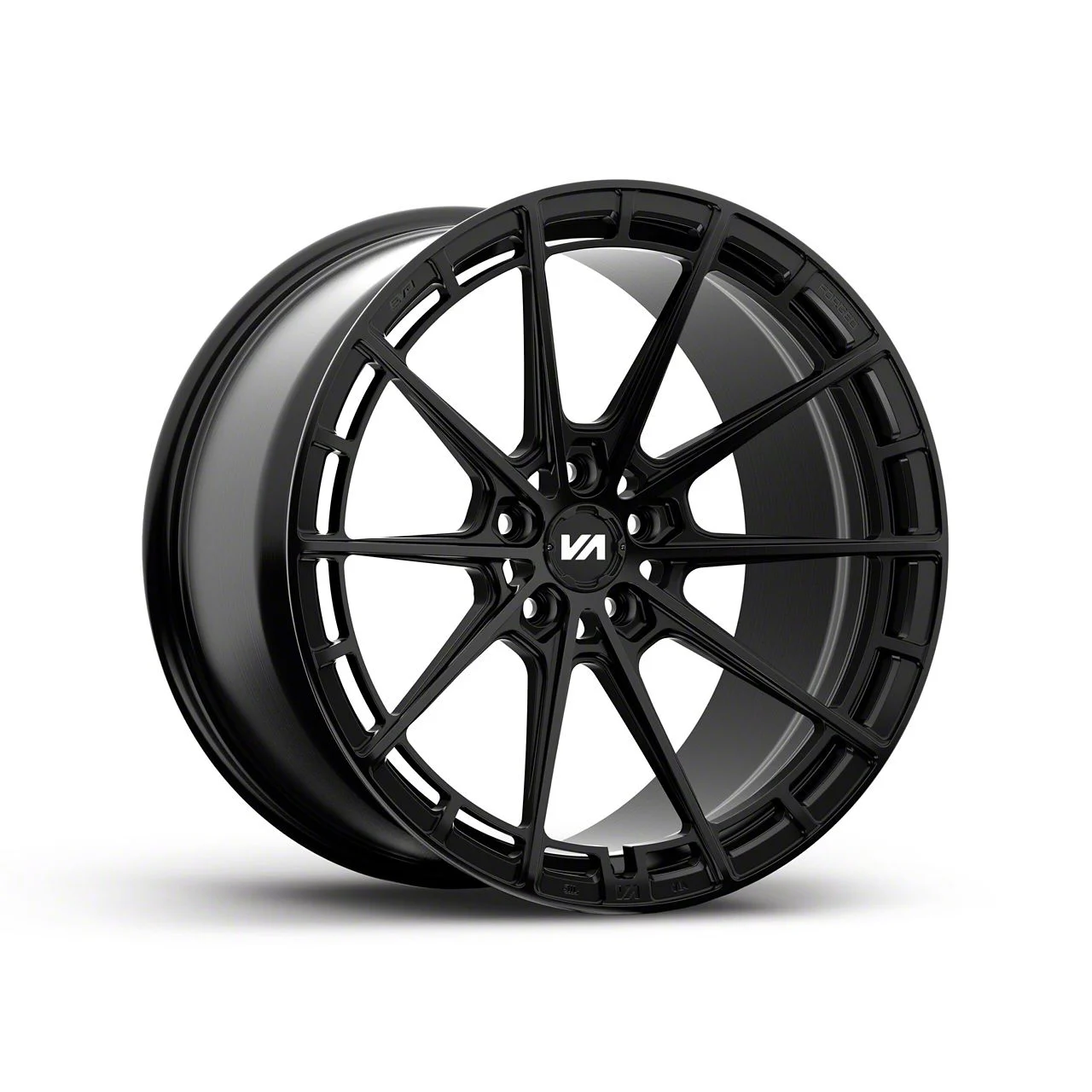 Variant Wheels Aure Satin Black Wheel; Rear Only; 20x10; 42mm Offset (21-26 Mustang Mach-E)