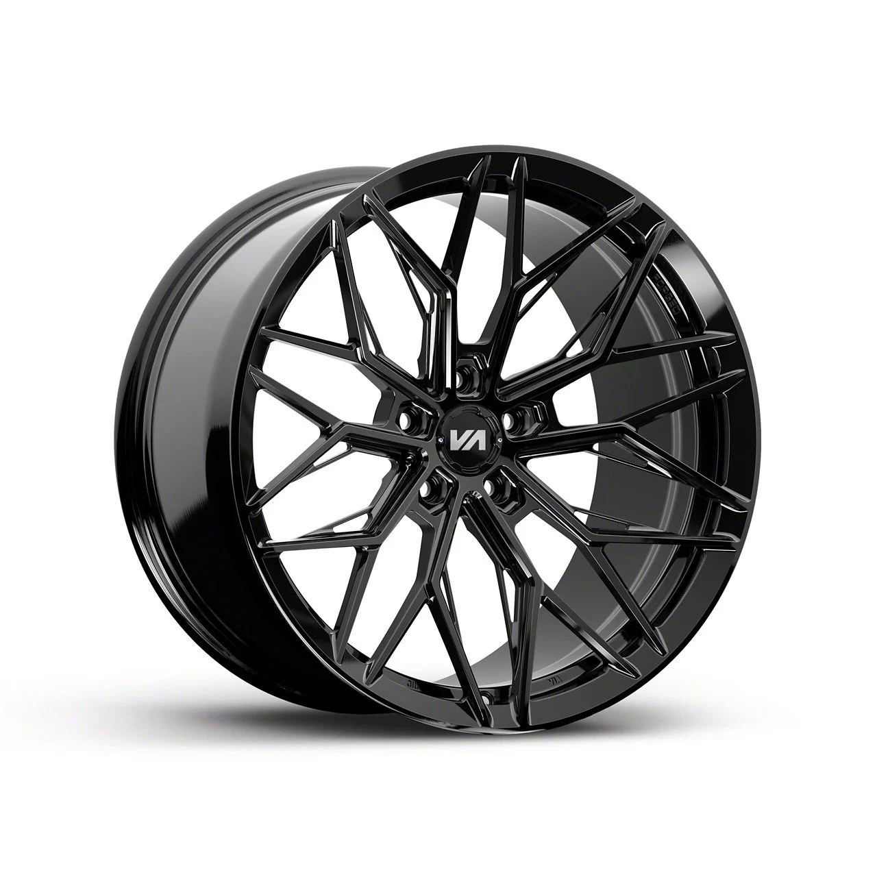 Variant Wheels Maxim Gloss Black Wheel; Rear Only; 20x9; 38mm Offset (21-26 Mustang Mach-E)