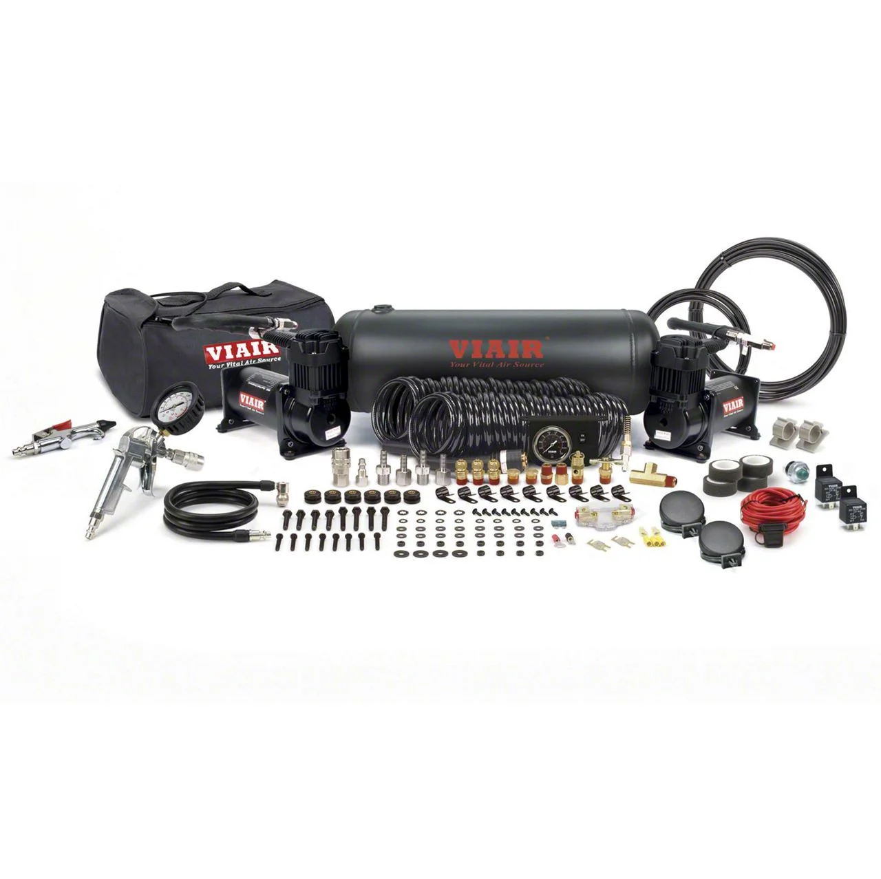 Viair Stealth Player Heavy Duty OnBoard Air System; 150 PSI / 4.55 CFM
