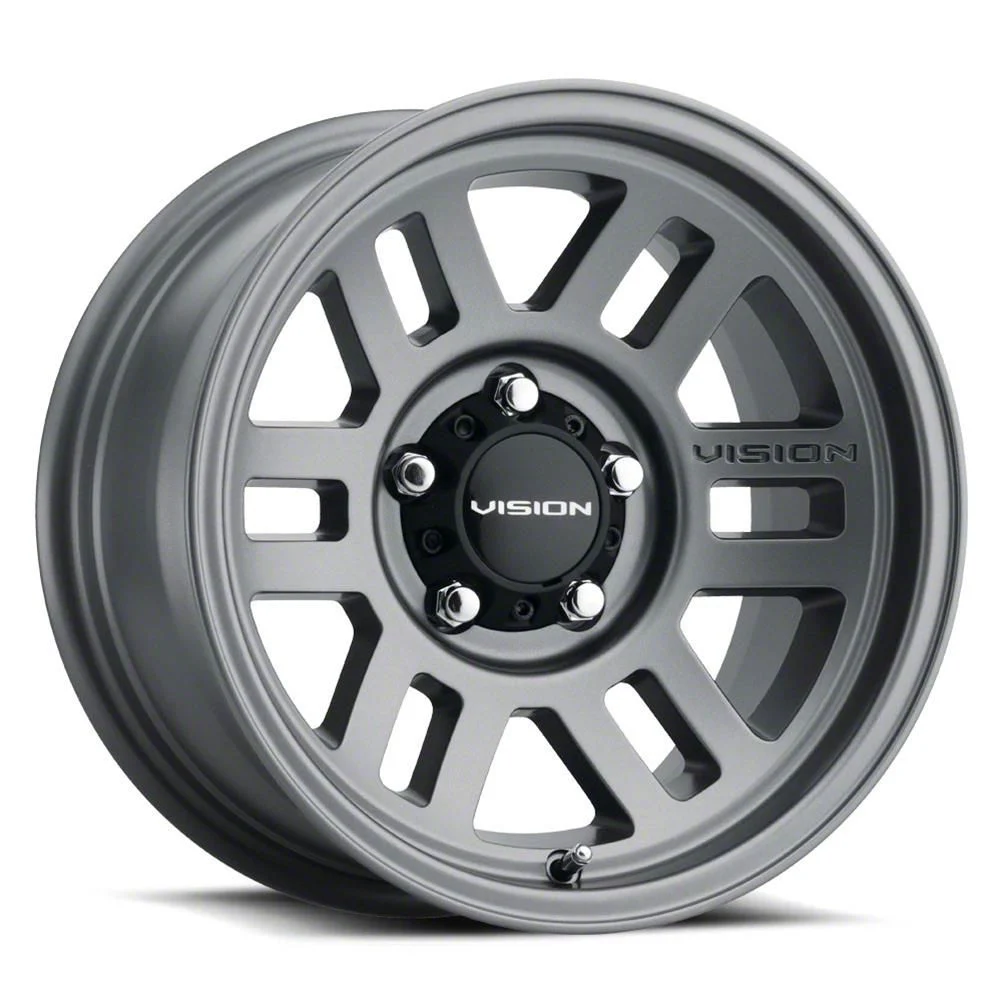 Manx 2 Overland Satin Gray 6-Lug Wheel; 17x9; -12mm Offset (07-14 Tahoe)