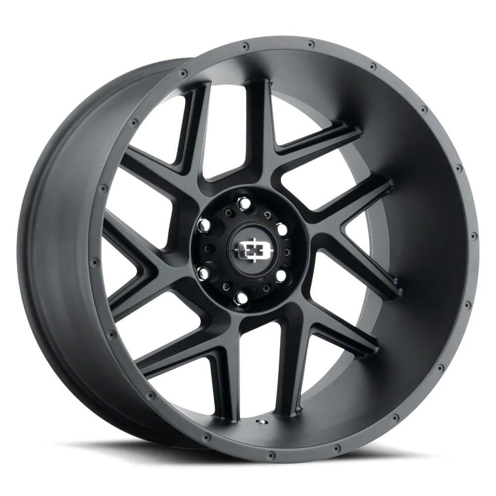 Sliver Satin Black 6-Lug Wheel; 20x9; 0mm Offset (07-14 Tahoe)