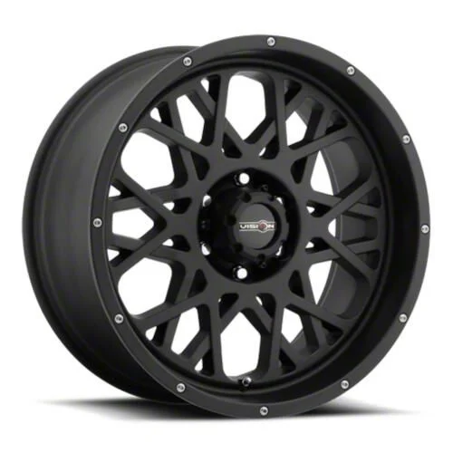 Rocker Satin Black 6-Lug Wheel; 18x9; 12mm Offset (07-14 Tahoe)