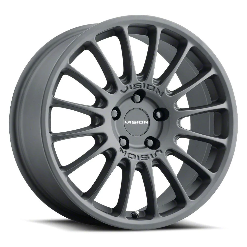 Monaco Satin Black Wheel; 17x8; 38mm Offset (07-10 AWD Charger)