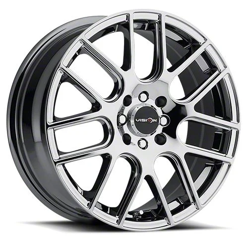 Cross Chrome Wheel; 20x8.5; 40mm Offset (10-15 Camaro)