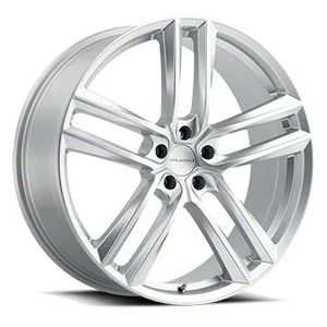 Clutch Hyper Silver Wheel; 18x8.5; 32mm Offset (11-23 AWD Charger)