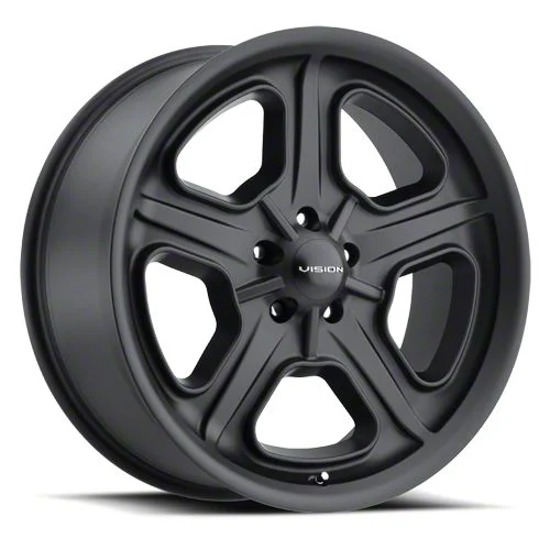 Daytona Satin Black Wheel; 20x8.5; 32mm Offset (16-24 Camaro)