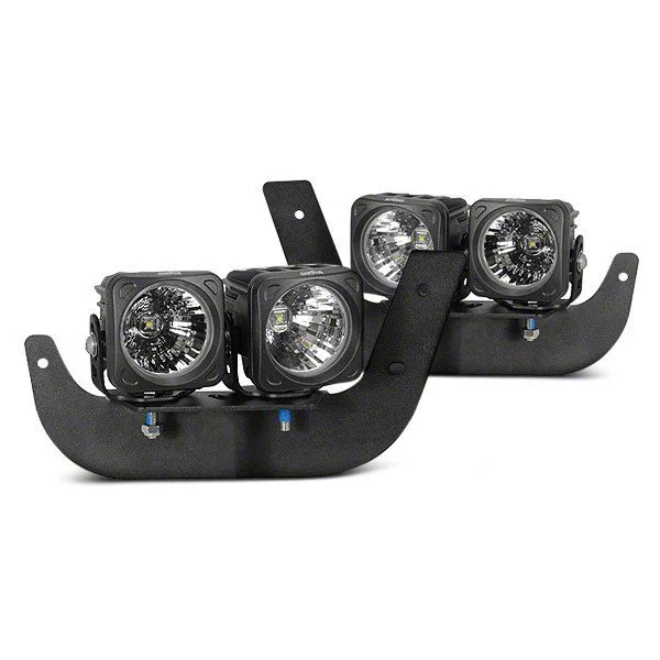 Vision X Optimus LED Fog Light Kit; 10 and 20 Degree Spot Beam (10-18 RAM 2500)