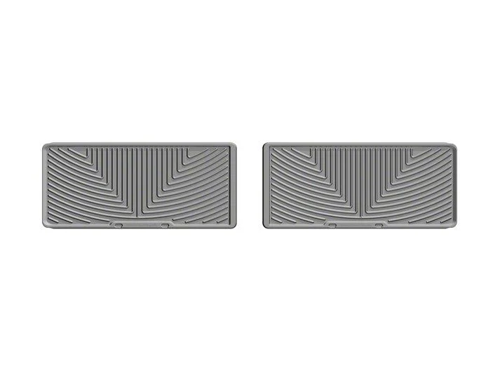 Weathertech All-Weather Third Row Rubber Floor Mats; Gray (15-20 Yukon)