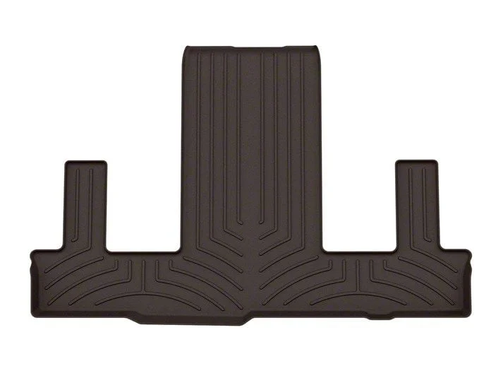 Weathertech Rear Floor Liner HP; Cocoa (21-26 Yukon w/ 2nd Row Bucket Seats)