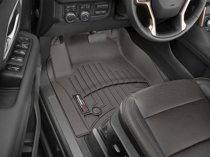 Weathertech DigitalFit Front Floor Liners; Cocoa (21-26 Yukon)
