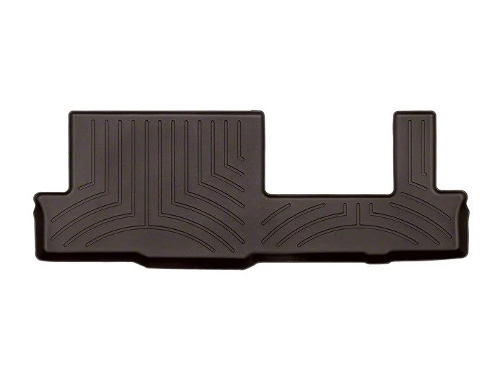 Weathertech DigitalFit Third Row Floor Liner; Cocoa (21-26 Yukon w/ 2nd Row Bench Seat)