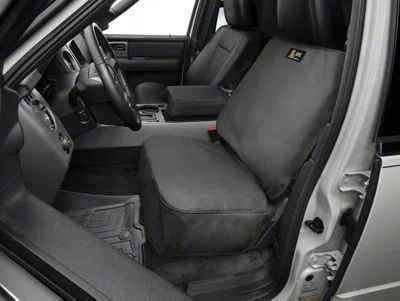 Weathertech Universal Front Bucket Seat Protector; Black (07-26 Yukon)