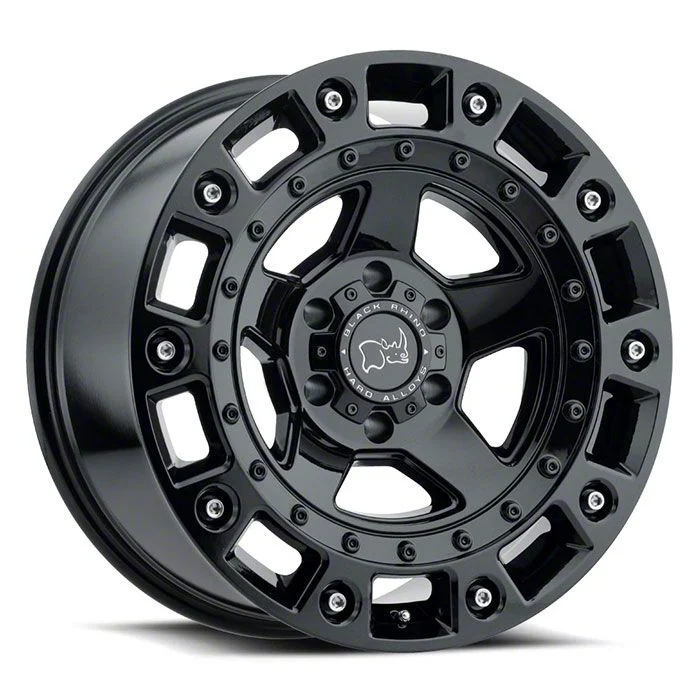 Weld Off-Road Cinch Satin Black with Gloss Black Ring 6-Lug Wheel; 20x9; 0mm Offset (07-14 Tahoe)