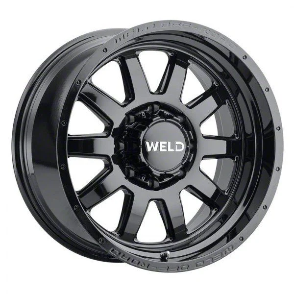 Weld Off-Road Stealth Gloss Black 6-Lug Wheel; 20x10; -18mm Offset (07-14 Tahoe)