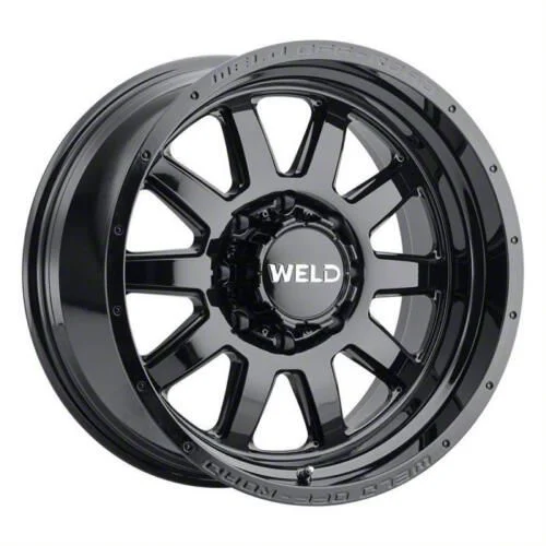 Weld Off-Road Stealth Gloss Black 6-Lug Wheel; 20x9; 0mm Offset (07-14 Tahoe)