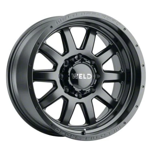Weld Off-Road Stealth Satin Black 6-Lug Wheel; 20x10; -18mm Offset (07-14 Tahoe)