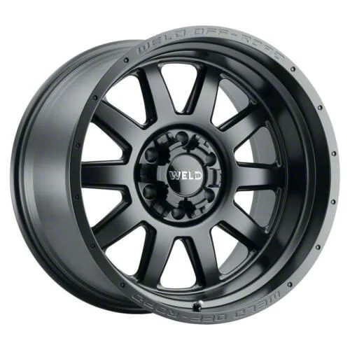 Weld Off-Road Stealth Satin Black 6-Lug Wheel; 20x9; 0mm Offset (07-14 Tahoe)