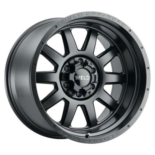 Weld Off-Road Stealth Satin Black 6-Lug Wheel; 20x9; 13mm Offset (07-14 Tahoe)