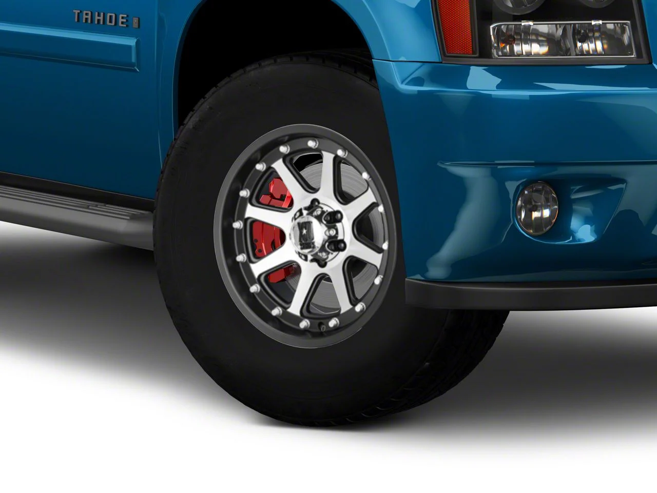 XD Addict Matte Black Machined 6-Lug Wheel; 17x9; 18mm Offset (07-14 Tahoe)
