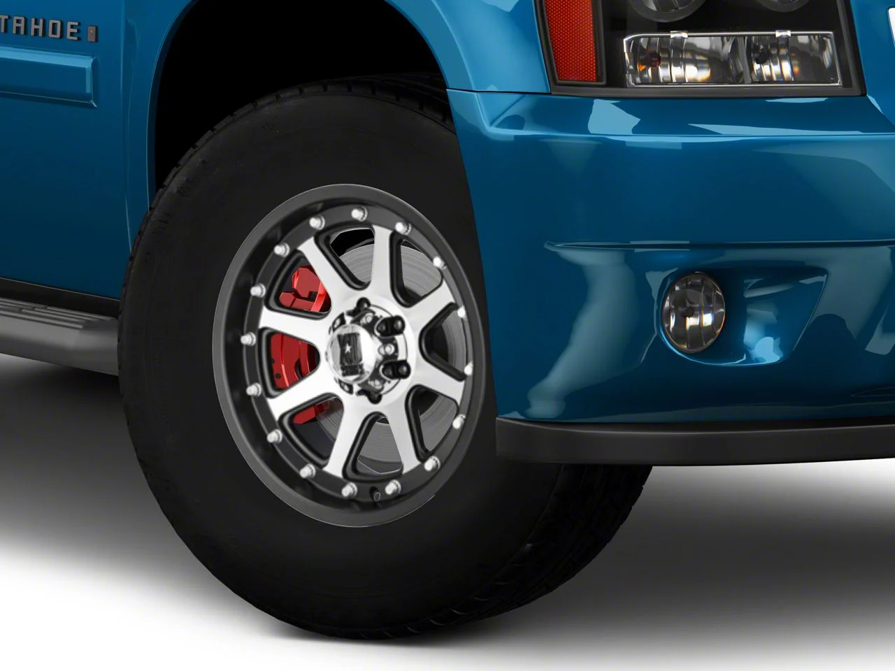 XD Addict Matte Black Machined 6-Lug Wheel; 18x9; 18mm Offset (07-14 Tahoe)