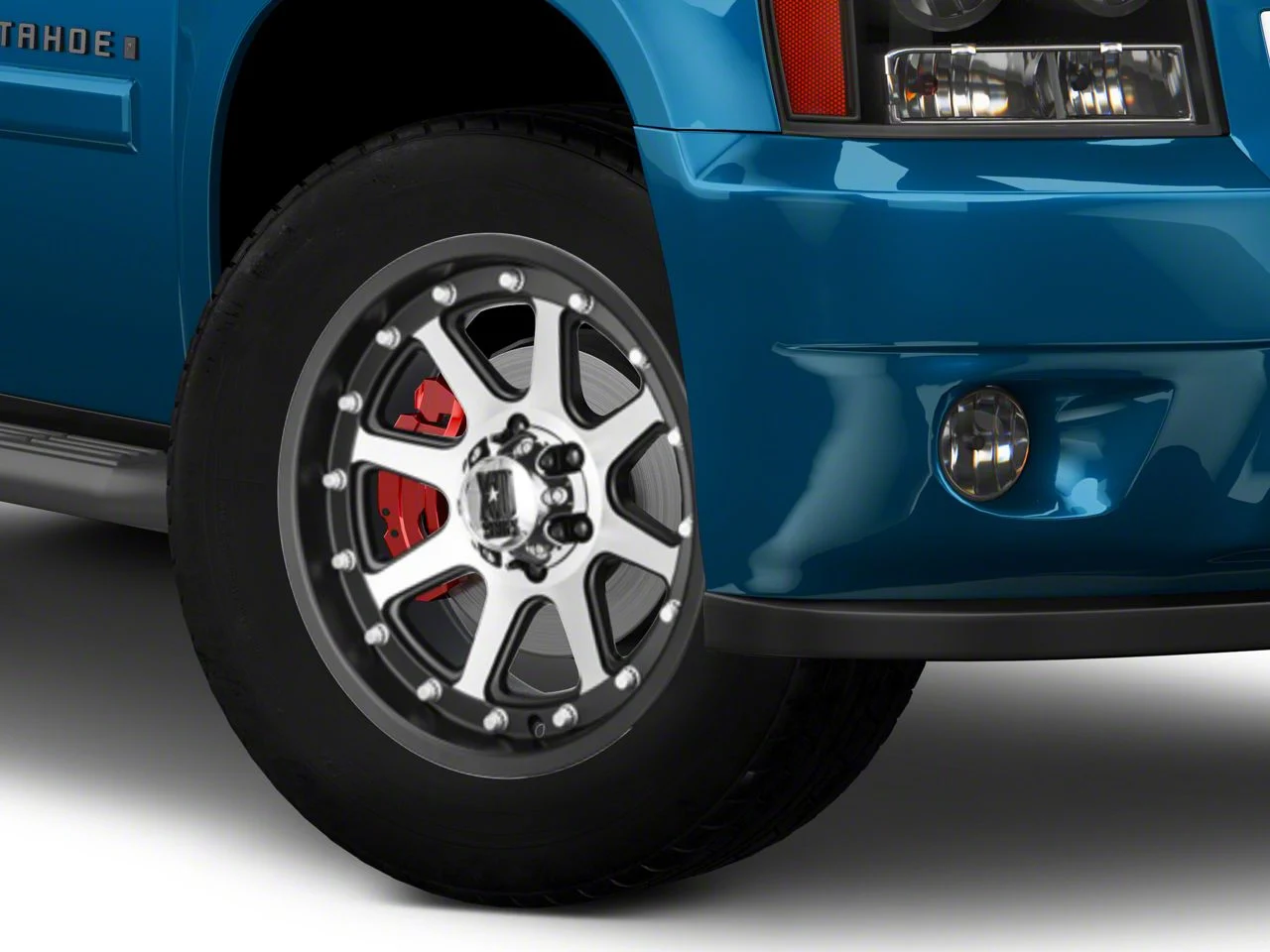 XD Addict Matte Black Machined 6-Lug Wheel; 20x9; 18mm Offset (07-14 Tahoe)