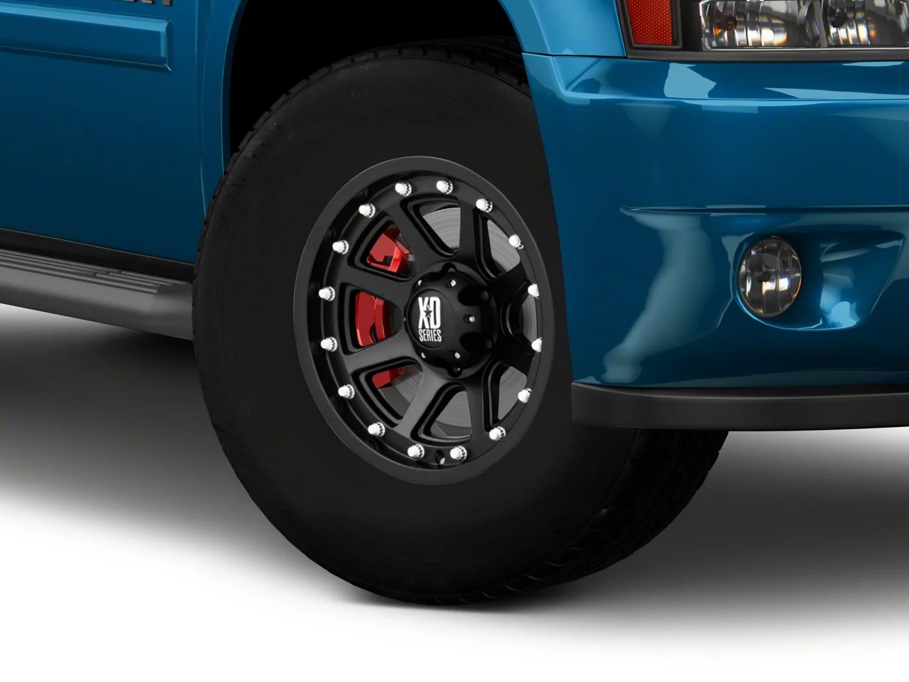XD Addict Matte Black 6-Lug Wheel; 17x9; -12mm Offset (07-14 Tahoe)