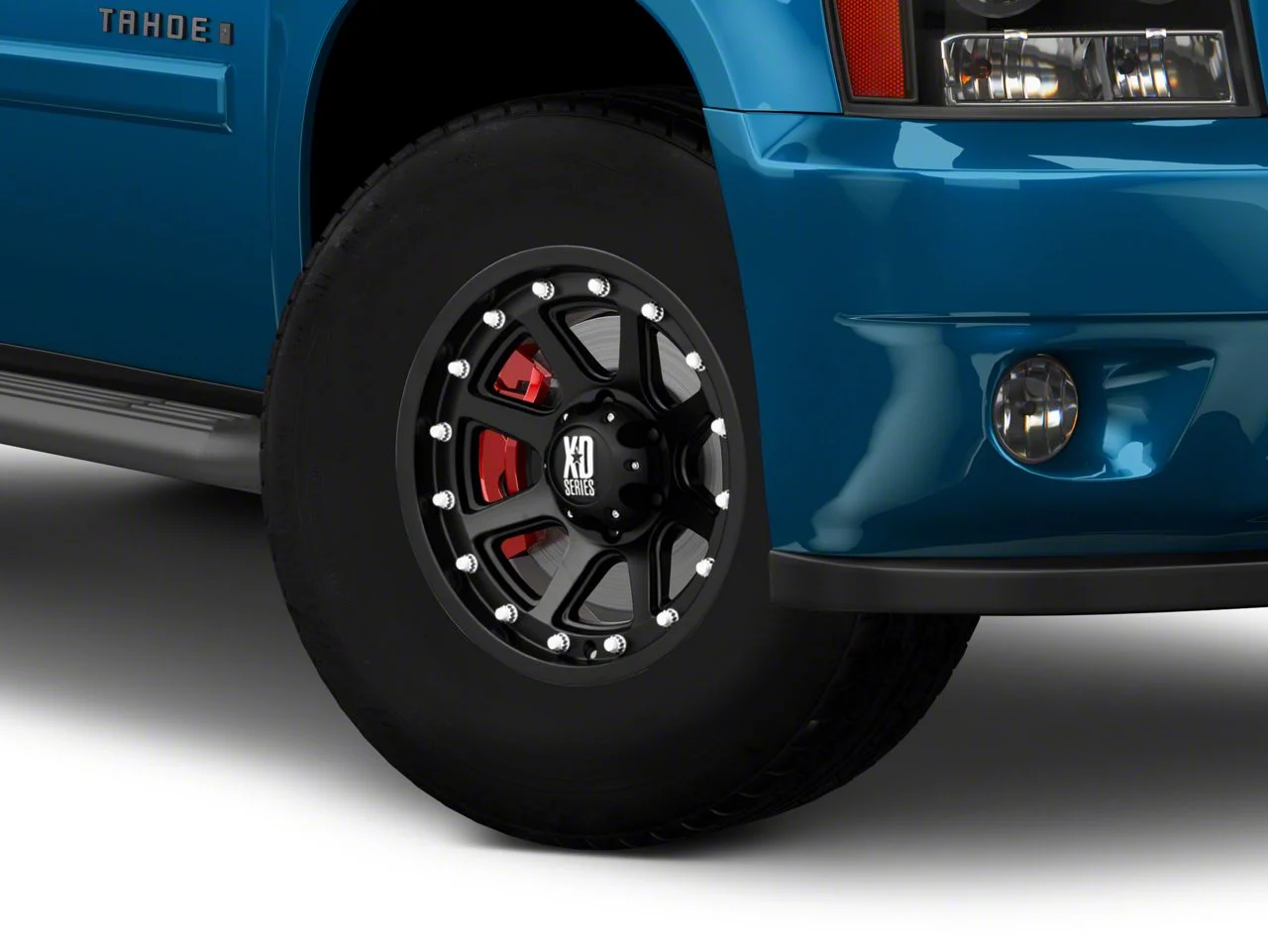 XD Addict Matte Black 6-Lug Wheel; 17x9; 18mm Offset (07-14 Tahoe)