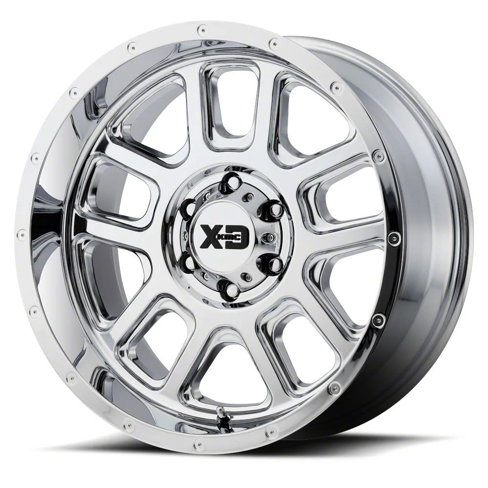XD Delta Chrome 6-Lug Wheel; 20x12; -44mm Offset (07-14 Tahoe)