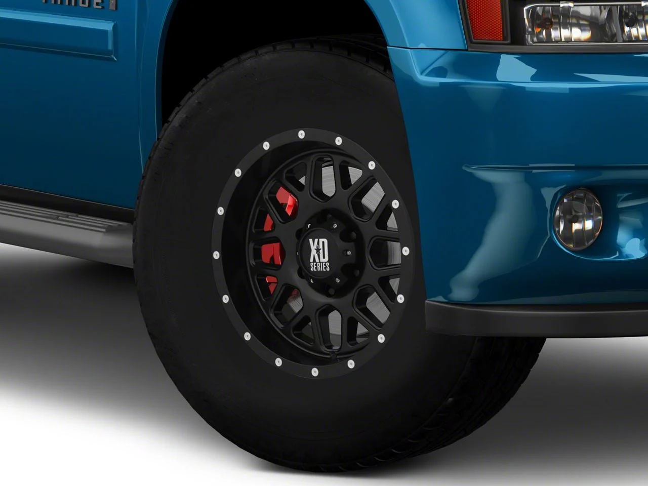 XD Grenade Satin Black 6-Lug Wheel; 17x8.5; 0mm Offset (07-14 Tahoe)