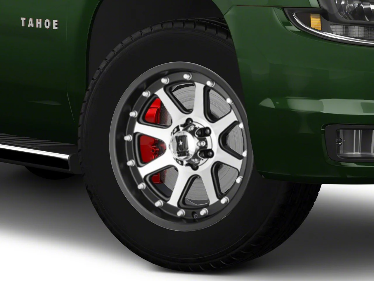 XD Addict Matte Black Machined 6-Lug Wheel; 20x9; 18mm Offset (15-20 Tahoe)