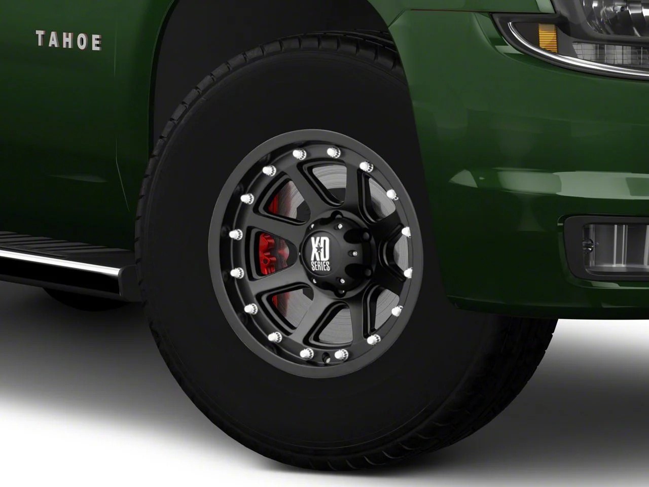 XD Addict Matte Black 6-Lug Wheel; 17x9; 18mm Offset (15-20 Tahoe)