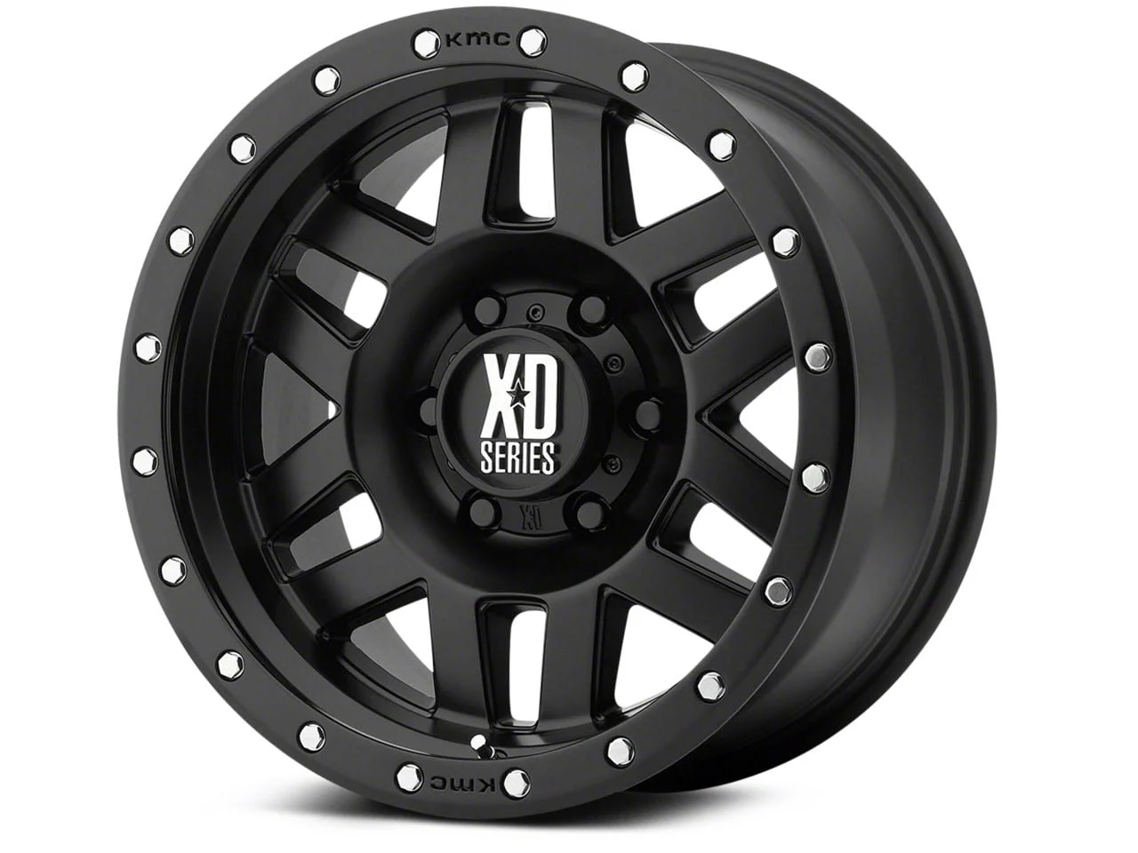 XD Machete Satin Black 6-Lug Wheel; 20x9; 18mm Offset (15-20 Tahoe)