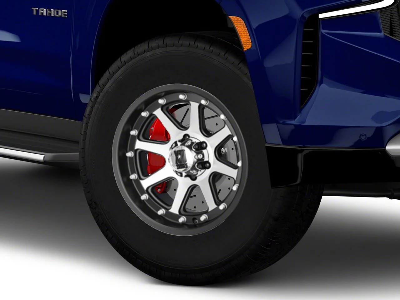XD Addict Matte Black Machined 6-Lug Wheel; 18x9; 18mm Offset (21-26 Tahoe)