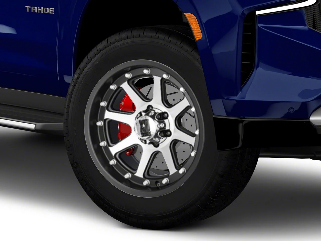 XD Addict Matte Black Machined 6-Lug Wheel; 20x9; 18mm Offset (21-26 Tahoe)
