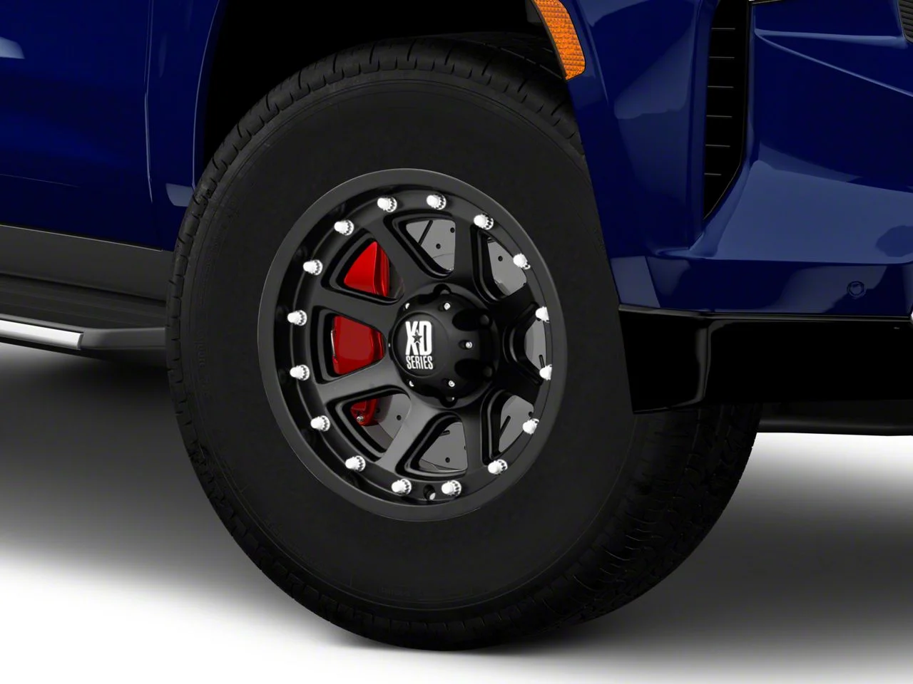 XD Addict Matte Black 6-Lug Wheel; 17x9; -12mm Offset (21-26 Tahoe)