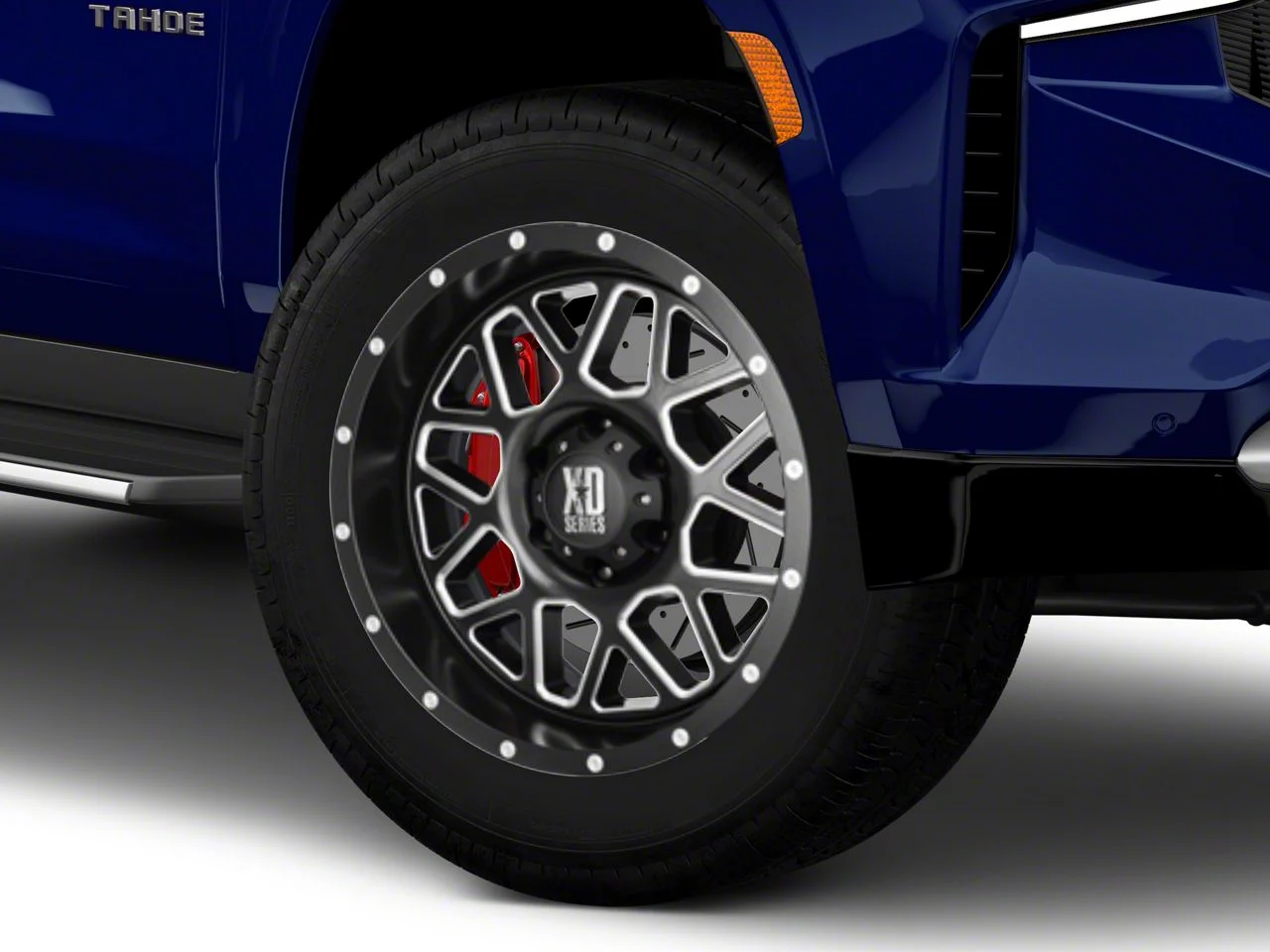 XD Grenade Satin Black Milled 6-Lug Wheel; 20x9; 0mm Offset (21-26 Tahoe)