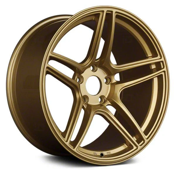 572 Gold Wheel; 18x8.5; 35mm Offset (24-26 Mustang EcoBoost w/o Performance Pack)
