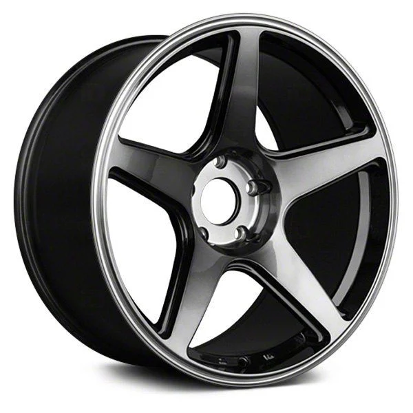 575 Phantom Black Wheel; 18x8.5; 35mm Offset (24-26 Mustang EcoBoost w/o Performance Pack)