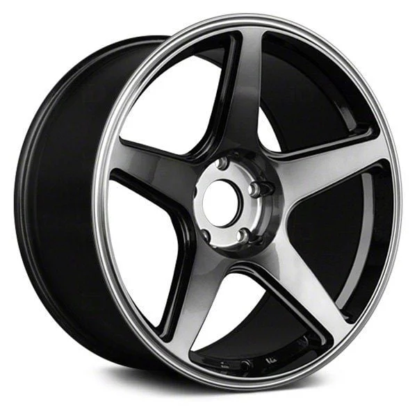 575 Phantom Black Wheel; 18x8.5; 25mm Offset (24-26 Mustang EcoBoost w/o Performance Pack)
