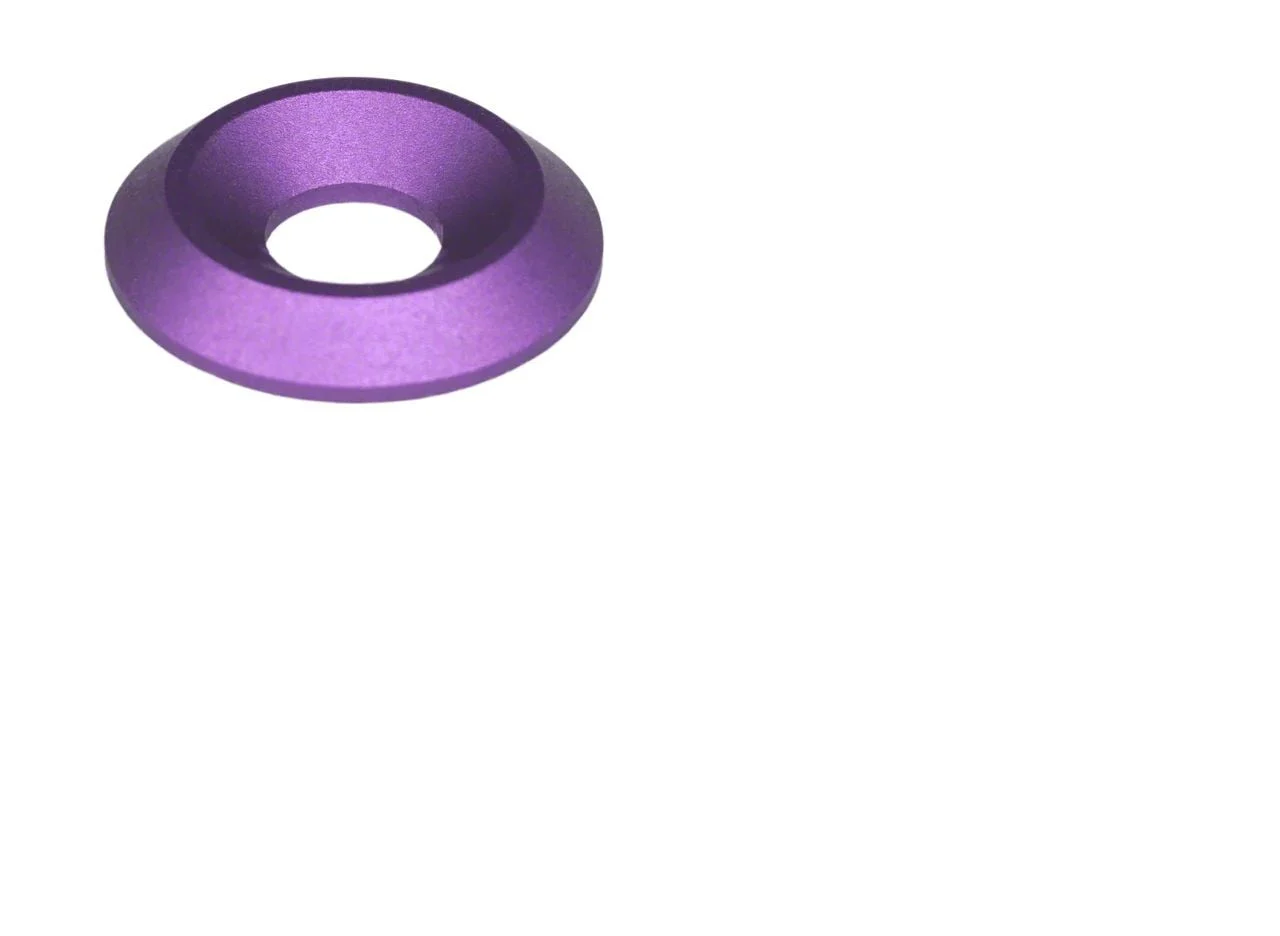 ZSPEC Design Stage 2 Dress Up Bolts Fastener Kit; Stainless and Billet; Matte Purple (16-24 Camaro LT1, SS)
