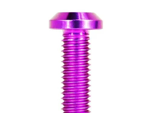 ZSPEC Design Struts and Strut-Braces Fastener Kits; Titanium; Purple (16-24 Camaro LT1, SS)